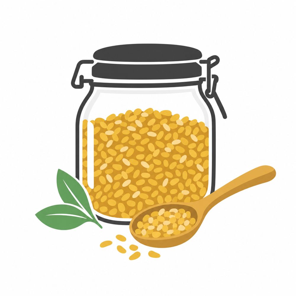In the pantry, in food